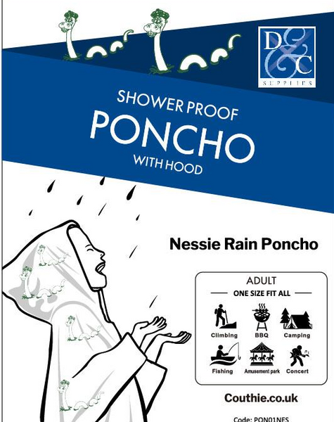 Nessie Shower poncho