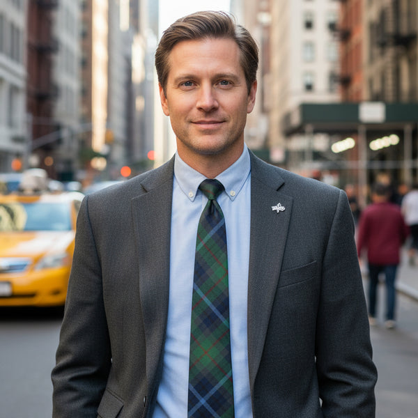 New York City Tartan Tie