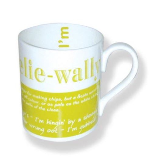 Bone China Mugs - Scottish Words 12 Designs