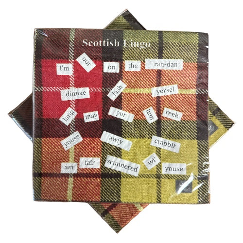 Scottish Lingo Napkins