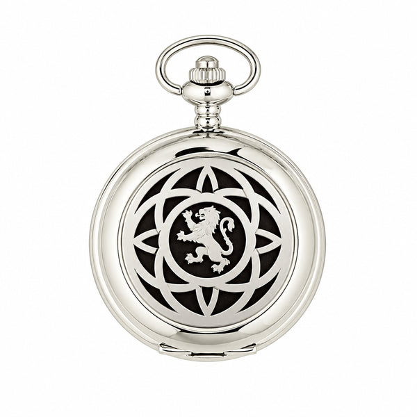 Pocket Watch Saltire & Lion Rampant Quartz