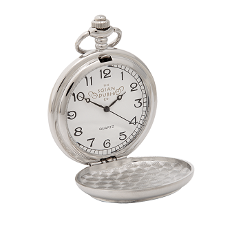 Pocket Watch three thistle Quartz