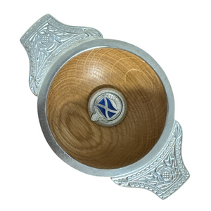 Quaich Wooden Pewter 