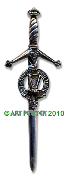 Rose Clan Crest Kilt Pin