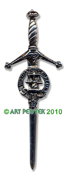 Russell Clan Crest Kilt Pin