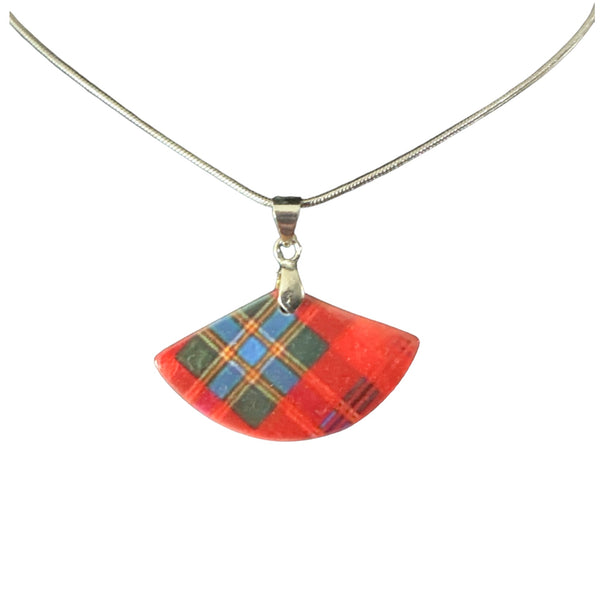 Red Tartan Necklace