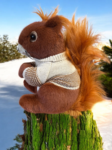 Red Squirrel Dora designs Doorstop 