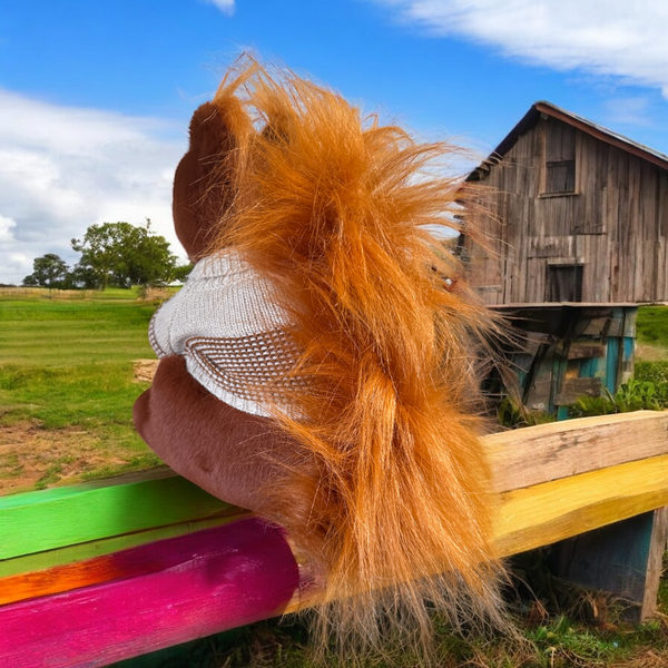 Red Squirrel Dora designs Doorstop 