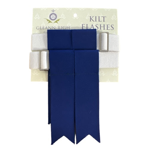 Royal Blue Kilt Flashes by Gleann Righ