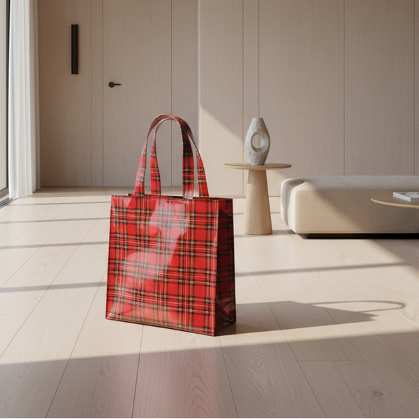 Royal Stewart tartan PVC bag