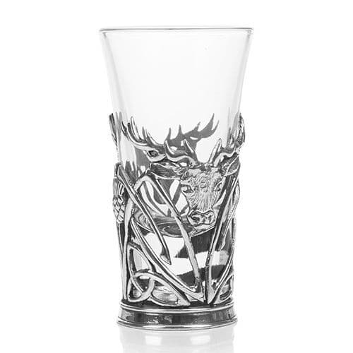 Stag pewter  Shot Glass
