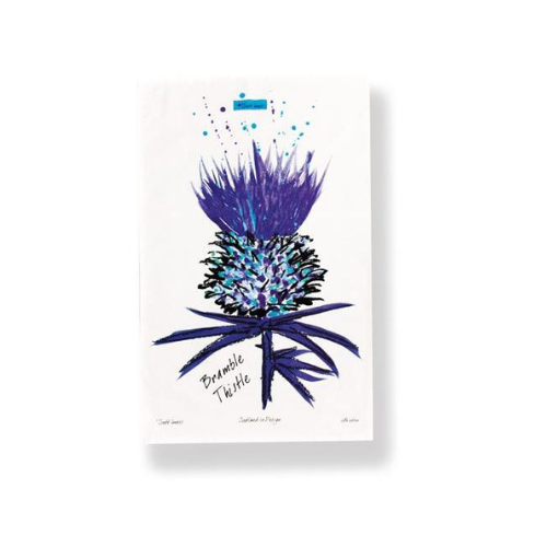 Bramble Thistle Tea Towel