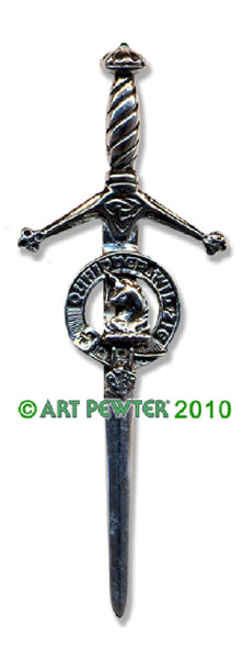 Stewart of Appin Clan Crest Kilt Pin