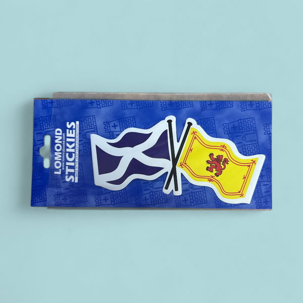 Saltire Lion Rampant Sticker