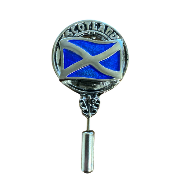 Saltire lapel Tie Pin