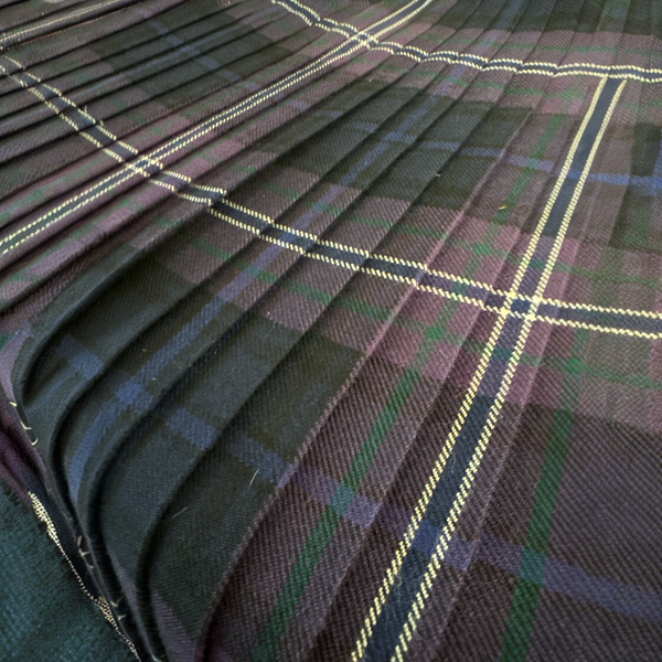 Wool Kilt in Heavy Weight Scotland Forever