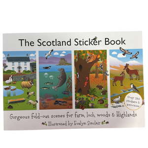 Scotland Sticker Book