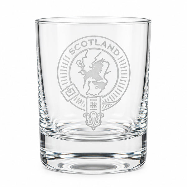 Scotland map Whisky Glass