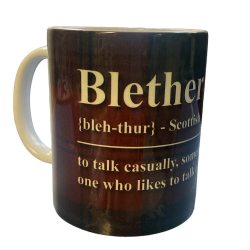 Scottish Banter Mug Blether