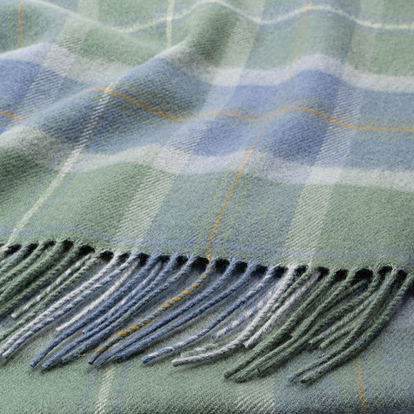 Scottish Borderland Weathered Tartan Blanket