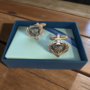 Scottish Thistle Cufflinks 