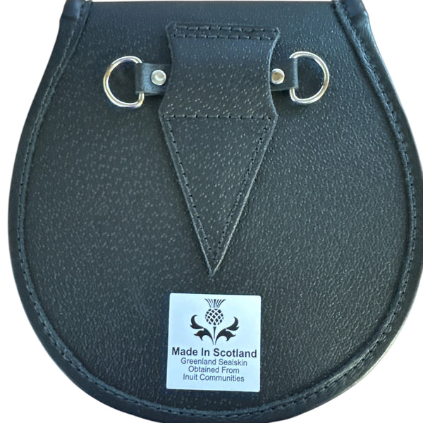 Semi Dress Sporran Seal skin 1