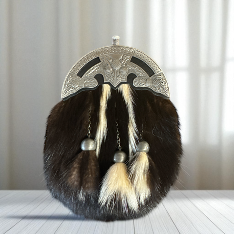 Skunk Dress Sporran Antique by Margaret Morrison