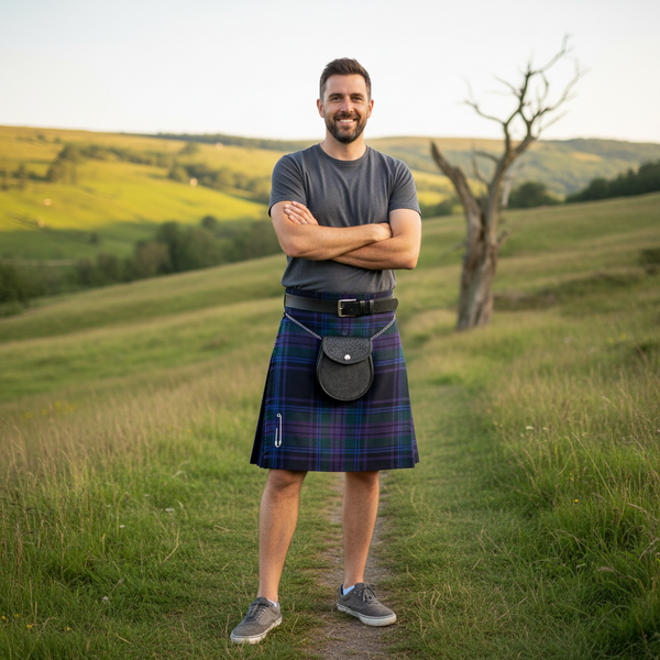 Hand Made Casual Kilt in Medium Weight Wool