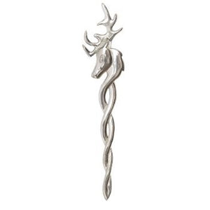 Stag Kilt Pin Polished