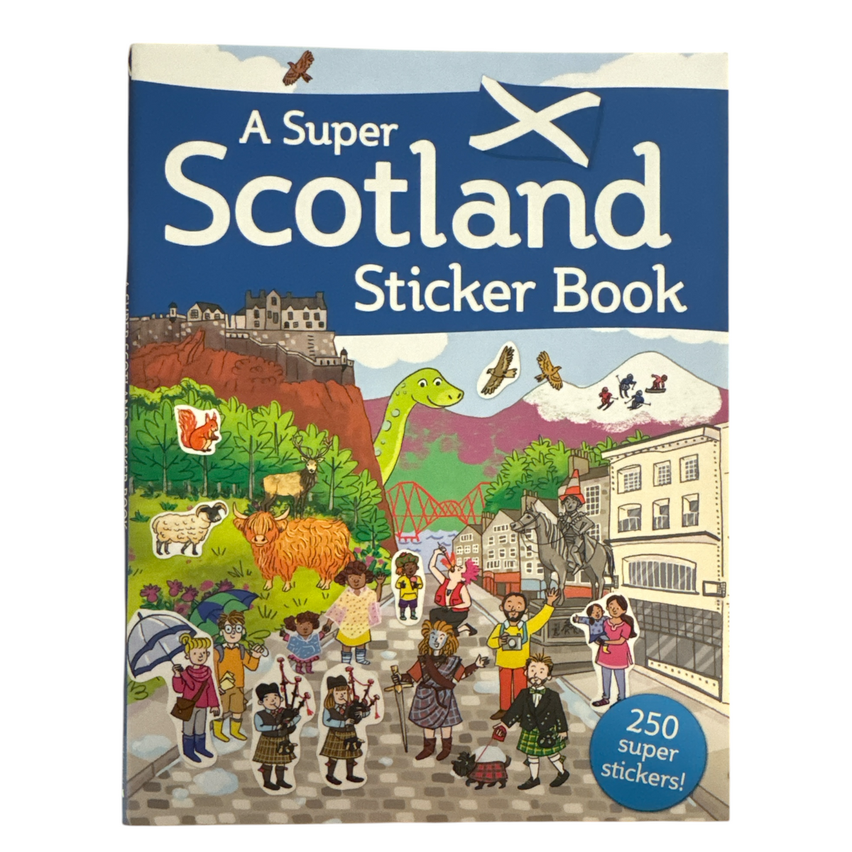 Super Scotland Sticker Book – Tartan Plus Tweed Ltd