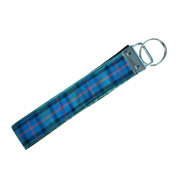 Tartan Key Fob Flower of Scotland