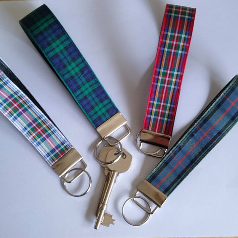 Tartan Key Fob