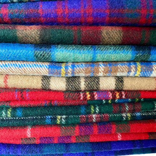 Tartan Knee blanket 