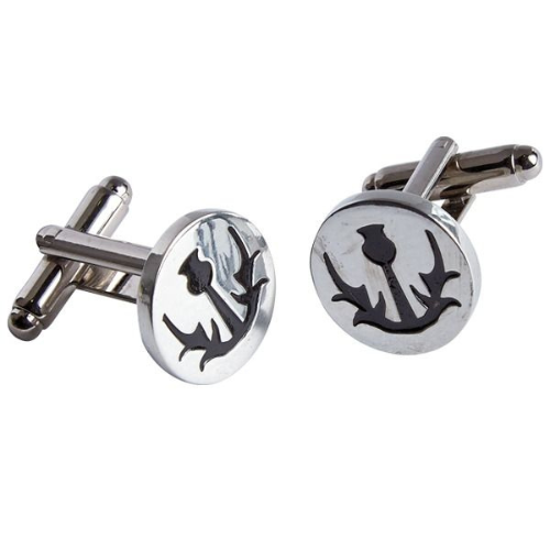 Thistle Simple Cufflinks