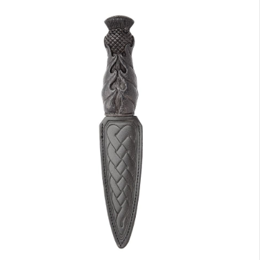 Thistle Daywear Sgian Dubh Black
