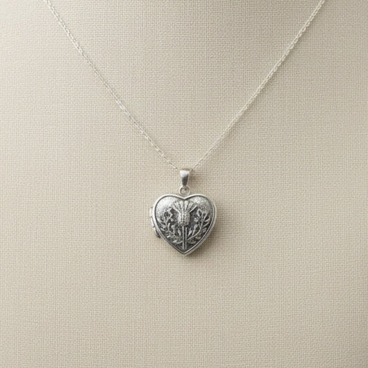 Thistle Locket pendant