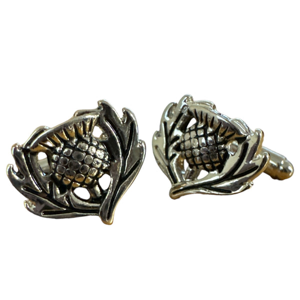 Thistle Scottish Cufflinks