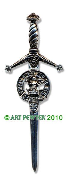 Urquhart Clan Crest Kilt Pin