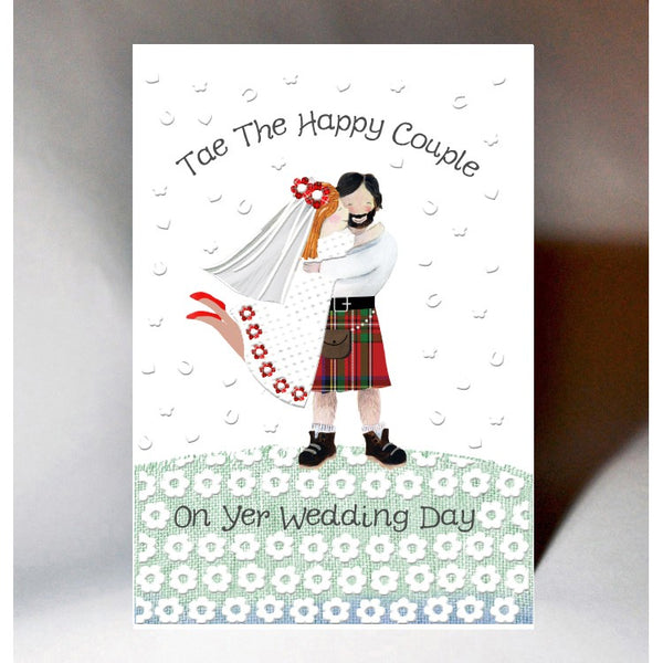 Wedding Card Tae the Happy Couple