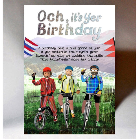 Och it's yer Birthday, cycling club 