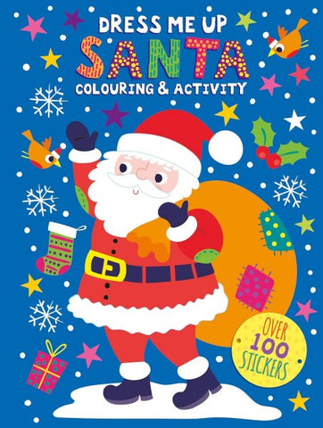 Dress me up Santa Colouring Activity Book