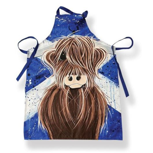 Highlander Highland Cow Apron