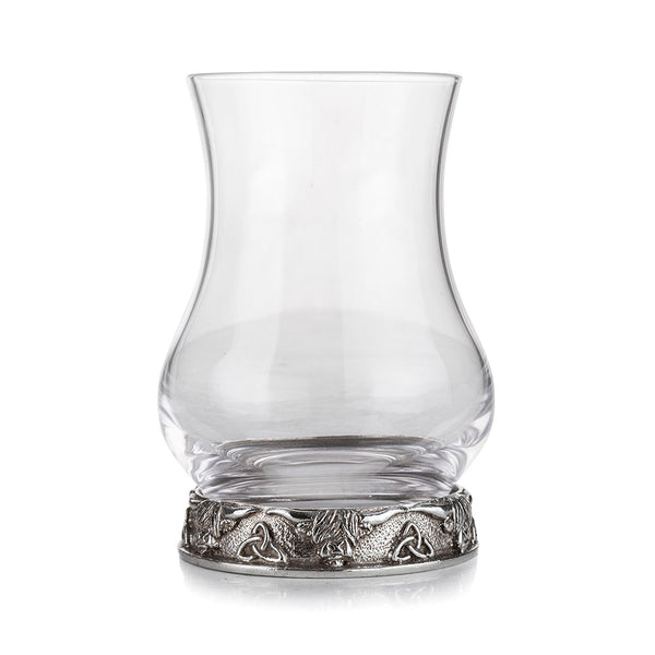 Highland Cow Whisky Tasting Pewter Glass
