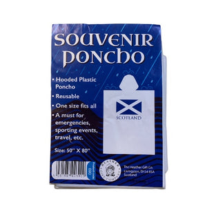 saltire poncho