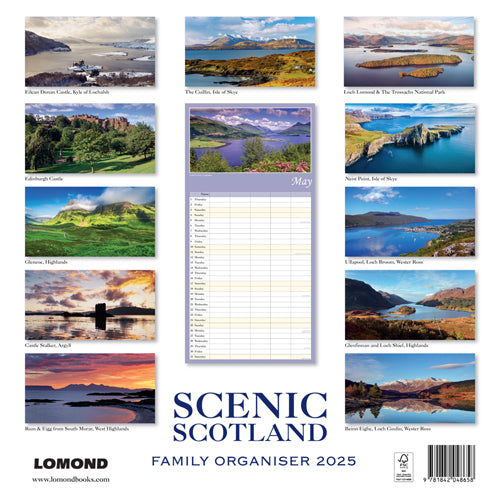 Scenic Scotland Family Organiser 2025