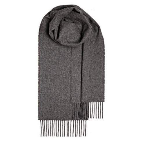 steel lambswool scarf