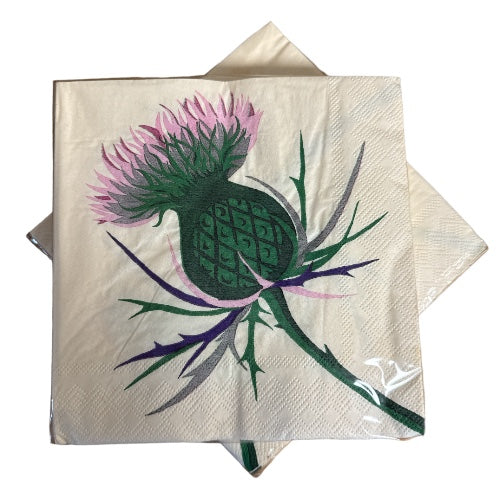 Green Thistle Napkins