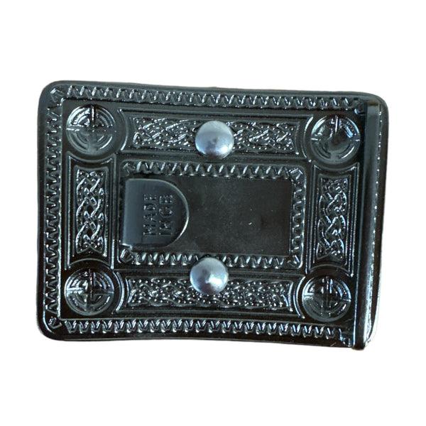 Kilt Belt Buckle Antique Finish Thistle