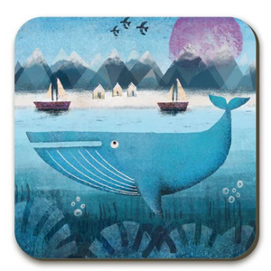 Whale Song Coaster