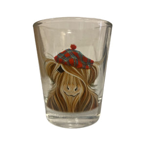 Hamish Highland Cow Shot Glass from D&C